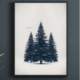 Elegant Gräs Helgdag-familjen Namn Anpassningsbar Poster