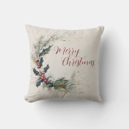 Elegant Gräs och brinnande andedräkt med Guld acce Kudde