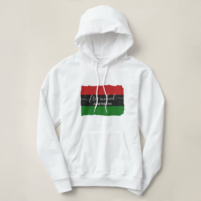 Elegant GRATIS FAKTISKT JUNETEENTH T Shirt (Design framsida)