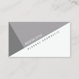 elegant grått, modern stil visitkort
