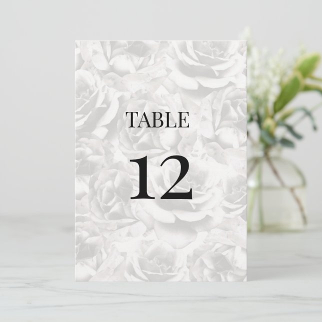 Elegant Grått Ro Personlig Bröllop Bord (Stående Fram)