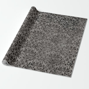 Elegant Grått Victorian Presentpapper