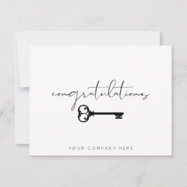 Elegant Grattis New Home Real Gods Kort