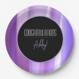 Elegant "Grattis på födelsedagen" Papper plåt