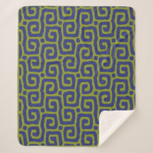 Elegant Green &blue Abstract pattern