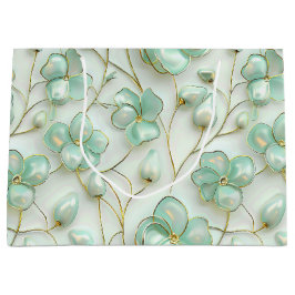 Elegant Green Floral