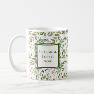 Elegant Greenery Mors dag Kaffemugg
