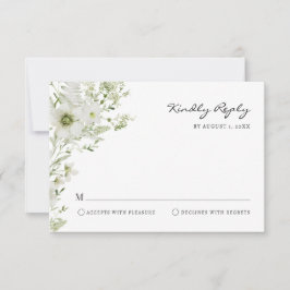 Elegant Greenery OSA kort