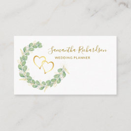 Elegant Greenery WAN Eucalyptus Visitkort