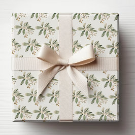 Elegant Greenery Wrapping Papper Presentpapper