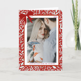 Elegant Greeting  Holiday Card Helgkort