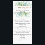 Elegant Grey, Blek Grönt och blå vattenfärg Meny<br><div class="desc">Önska dina gäster med det här elegant-menykortet. En unik design med vattenfärgsbakgrund och grönaktiga detaljer i en blandning av mjuk grönt, turkos, aqua och dammiga blånyanser. Handskrivna uppgifter om kalligrafi och guld inslag. Tillbaka i en grönt av elegantens blek. Finns även i turkos. En del av vår insamling av "Airy...</div>
