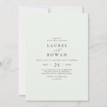 Elegant Grey Coordinate Avslappnad Bröllop