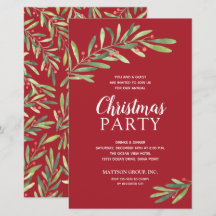 Elegant Grey-julbudgetinbjudan