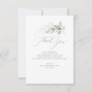 Elegant Grey Minimalist Baby Shower Tack Kort
