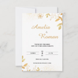 Elegant grey, typografi bröllop inbjudningar