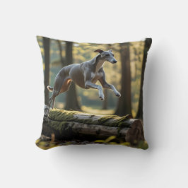 Elegant Greyhound Dekorativ kudde