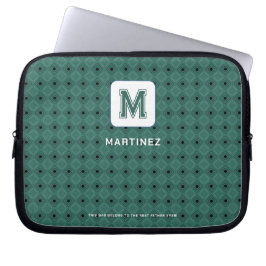 Elegant Greyish Green Laptop Sleeve