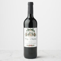 Elegant grön julfest