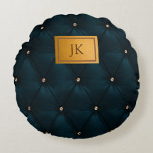 Elegant grön läder,Diamanter,Monogram