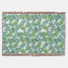 Elegant Grönt Botanical Handflatan Löv