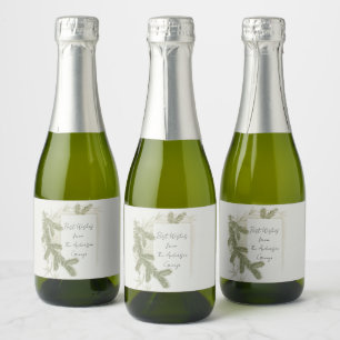 Elegant Grönt Ferns Anpassningsbar Hand Script Cor
