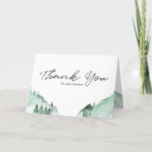 Elegant Grönt Forest Mountains Simple