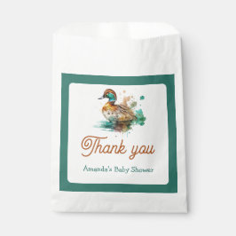 Elegant Grönt Framed Mallard Anka Baby Shower