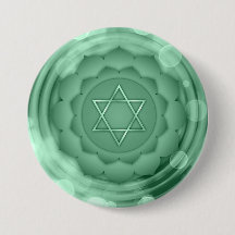 Elegant Grönt Heart Chakra Zen Yoga Andlig