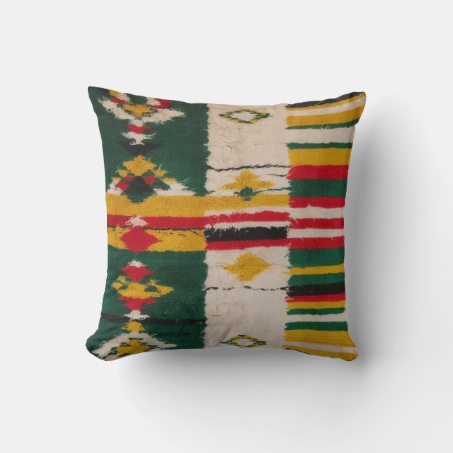 Elegant Grönt Kilim Dekorativ kudde för varje depa (Framsida)