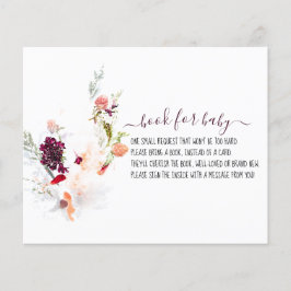 ELEGANT GRÖNT, ORANGE & VIN BLOMMIGT BABY SHOWER