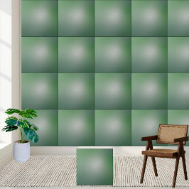 Elegant Grönt Övertoningskeramik Tile Kakelplatta