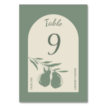 Elegant Grönt Pear Bröllop