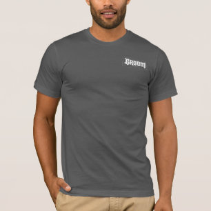 Elegant Groom Lettering Gothic Bröllop Rehearsal T Shirt