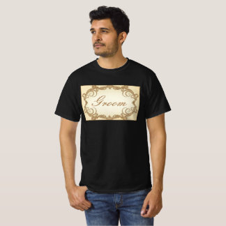 Elegant Groom T Shirt