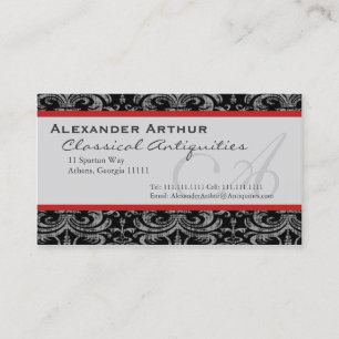 Elegant Grunge Insida Designer Antique Designer Visitkort