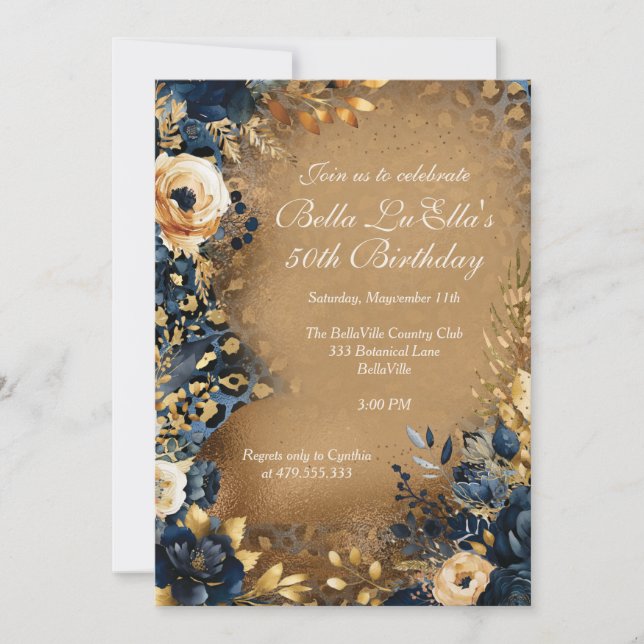 Elegant-gruppinbjudningar Inbjudningar (Framsida)