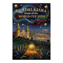 Elegant Guadalajara Soccer Art 2026 Stadium