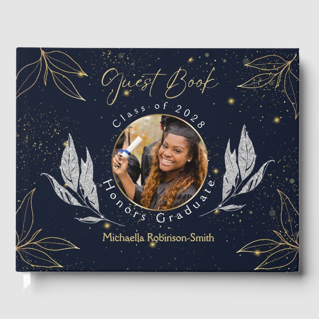 Elegant: Guest Guld Guest Bok (Framsida)