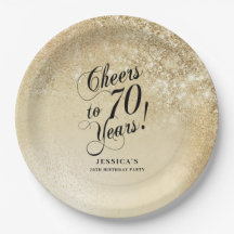 Elegant Guld 70-årsdag