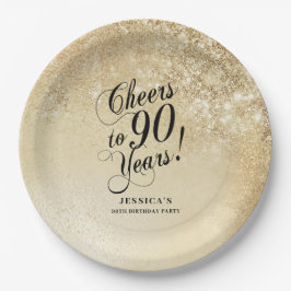 Elegant Guld 90-årsdag