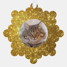 Elegant Guld-anpassad katt