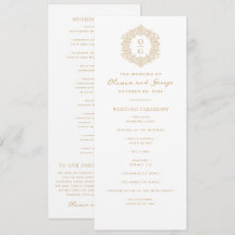 Elegant guld arvslottsbröllop