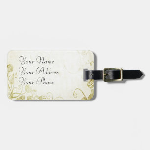 Elegant Guld Bagagebricka