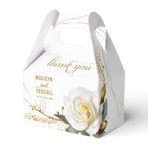 Elegant Guld Blommigten Bröllop vid Ro