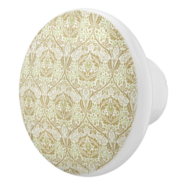 Elegant guld blomster mönster knopp (Höger)