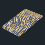 Elegant Guld Blue Tiger Jewels Bling Girly iPad Mini Skydd<br><div class="desc">Gorgös och roligt guld faux metallisk och blå tiger fodral med faux rhinestones. Om du tar fingeravtryck och syner från kärlek är det här till dig.</div>