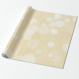 Elegant Guld Bokeh Mönster Bröllopspresentinslagsp Presentpapper