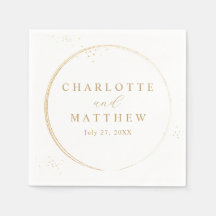 Elegant Guld Bröllop