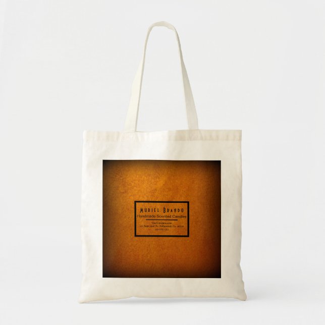Elegant Guld Candle Company V4 Promotional Tygkasse (Framsidan)